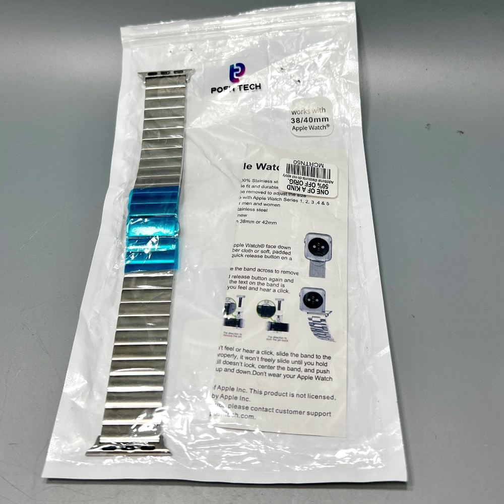 Apple Watch Posh Tech Stainless Steel  Band 38-40mm